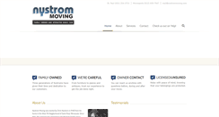 Desktop Screenshot of nystrommoving.com